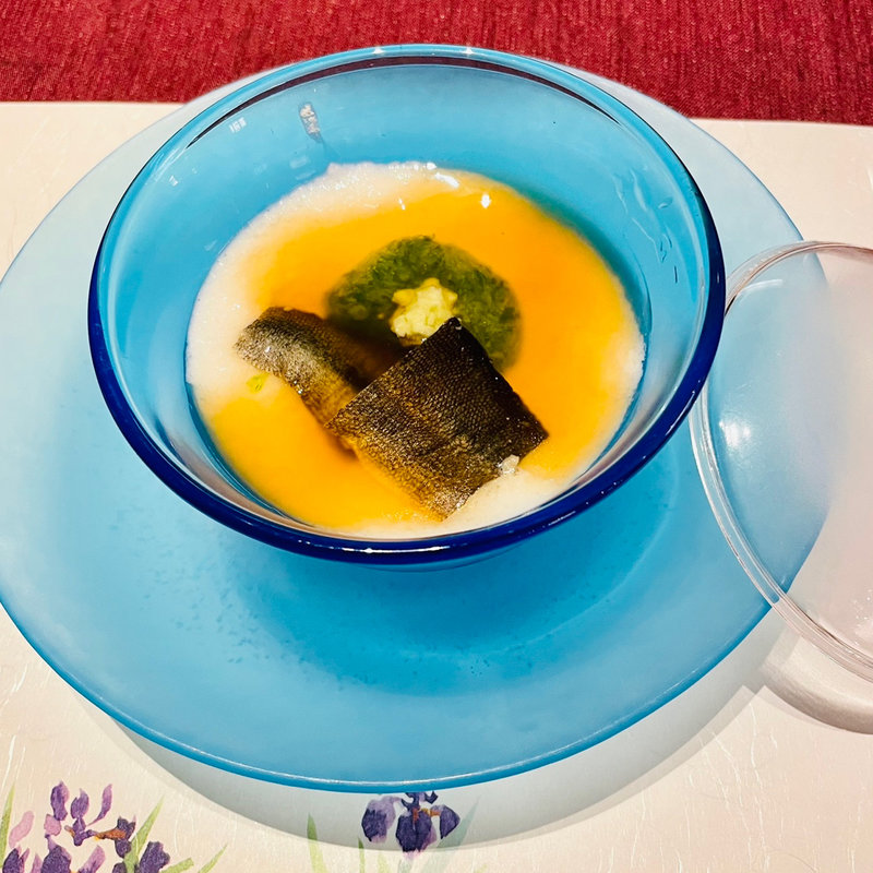 先付け　ねばりっことろろ(佳翠苑 皆美 （出雲・玉造温泉 佳翠苑 皆美）)