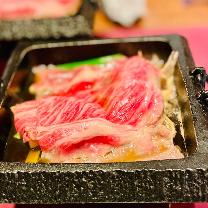 小鍋　島根和牛のすき鍋(佳翠苑 皆美 （出雲・玉造温泉 佳翠苑 皆美）)