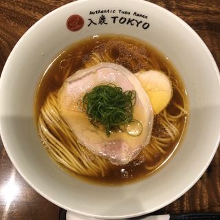 醤油らぁ麺(入鹿TOKYO)