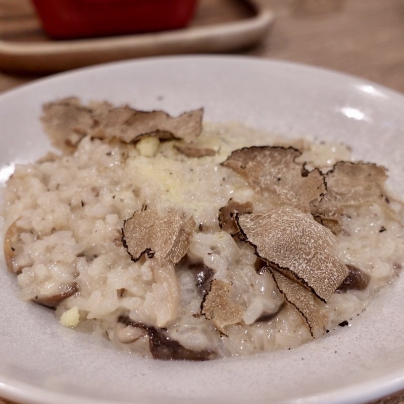 フレッシュトリュフときのこのリゾット(俺のGrand Table 銀座歌舞伎座前 by俺のフレンチ)