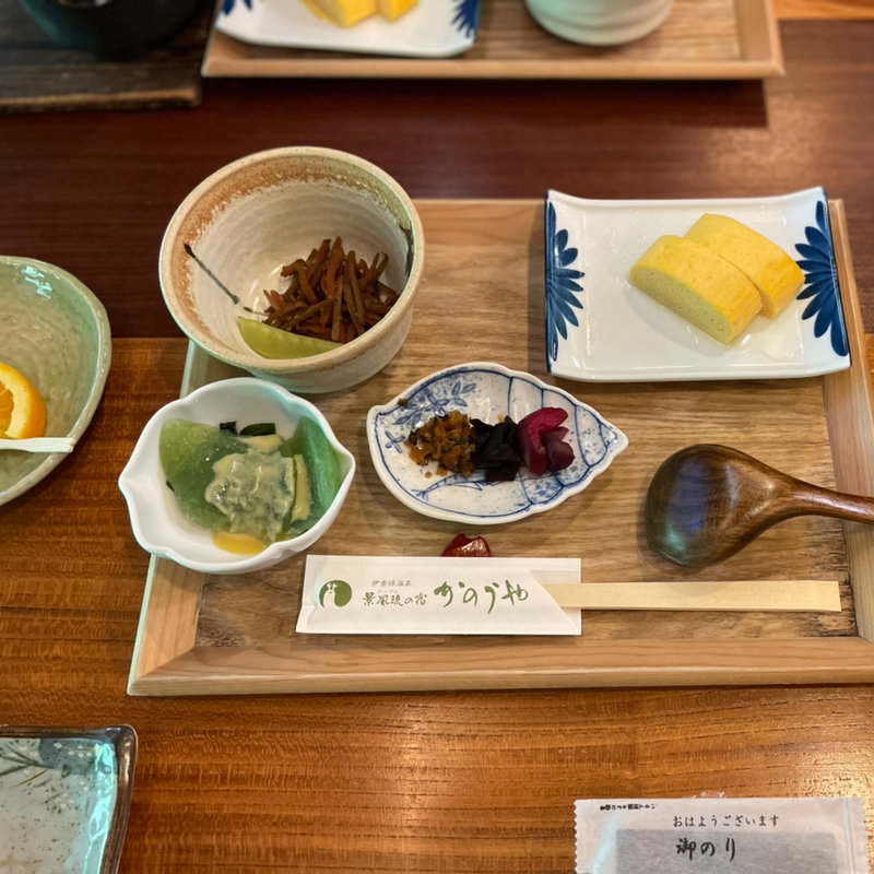朝食(別邸そらの庭)