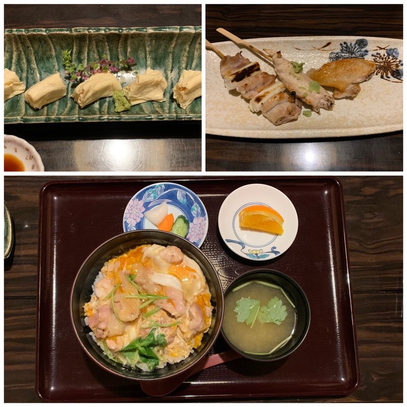 親子丼セット<松>(五鐵 夢境庵 （五鉄 ごてつ むきょうあん）)