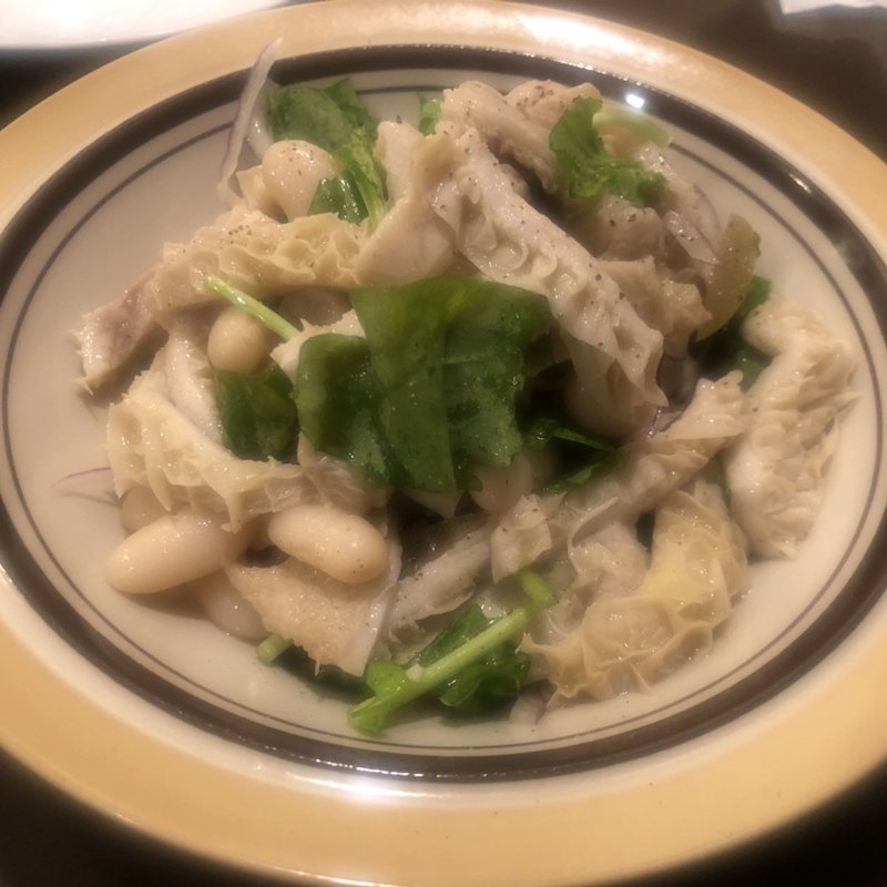 トリッパと白インゲン豆のサラダ仕立て(トラットリア ダ ゴイーノ （TRATTORIA Da GOINO）)
