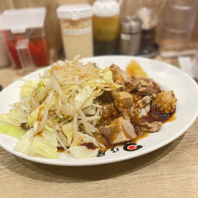 背脂ニンニクカレー次郎マシマシ(日乃屋カレー 大手町店)
