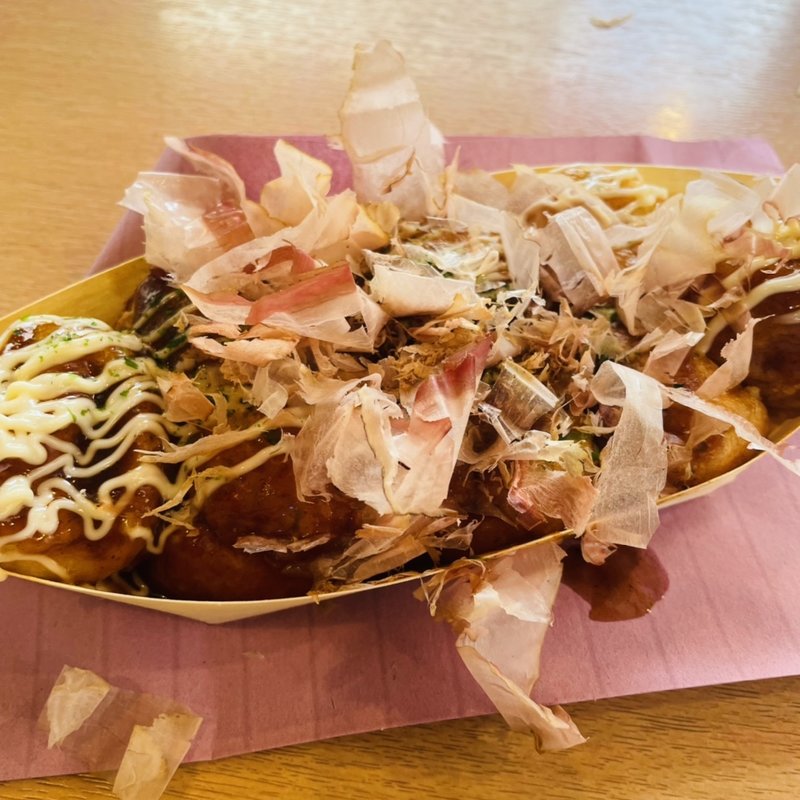 たこ焼き(たこ焼道楽わなか 千日前本店)