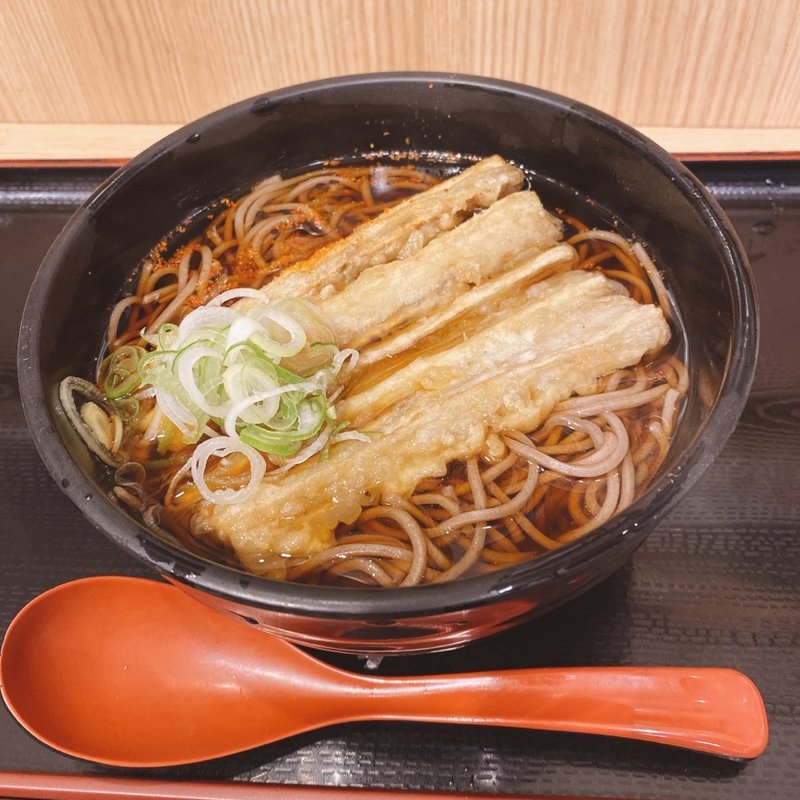 ごぼう天そば(よもだそば 銀座店)