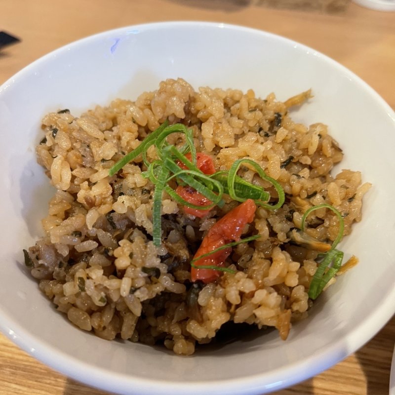 貝出汁昆布飯(貝出汁ラーメン 麺処八貝 )