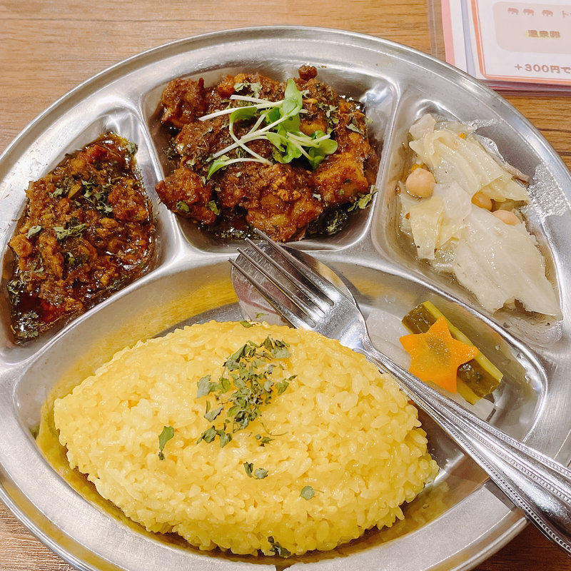 ポークマサラプレート(トライバルカリー)