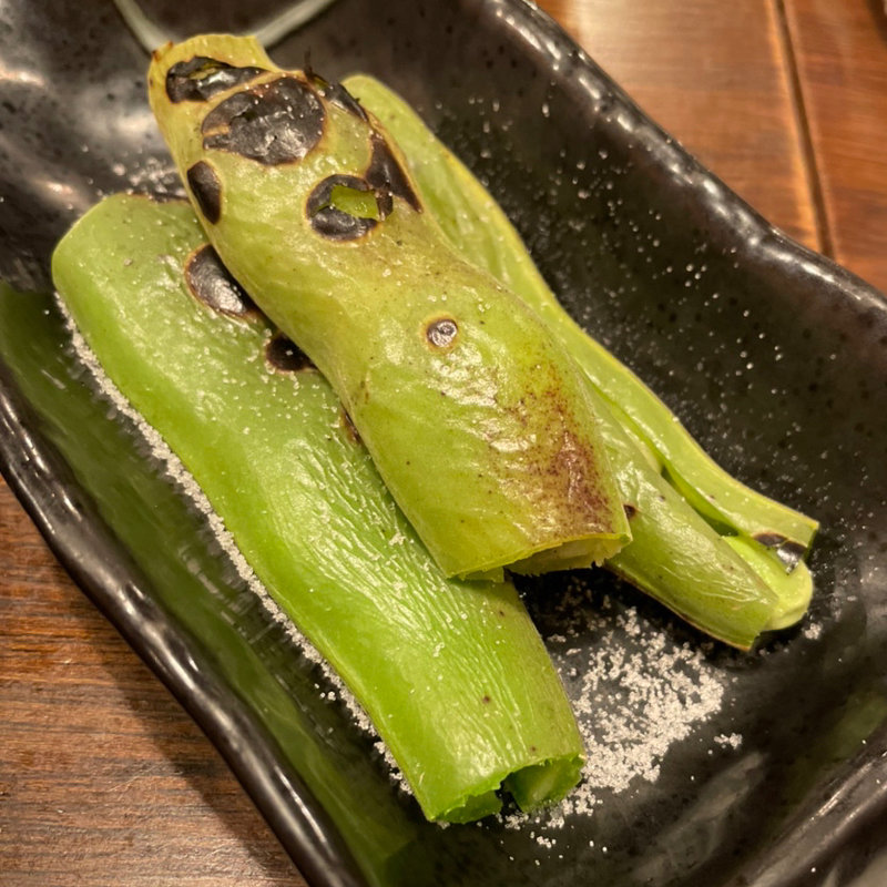 焼き空豆(浜焼酒場いちかわ)