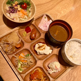 ディナー(モクモク直営農場レストラン お日さまのえがお)