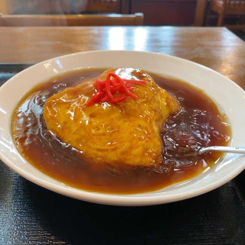 天津飯(揚龍 福満楼)