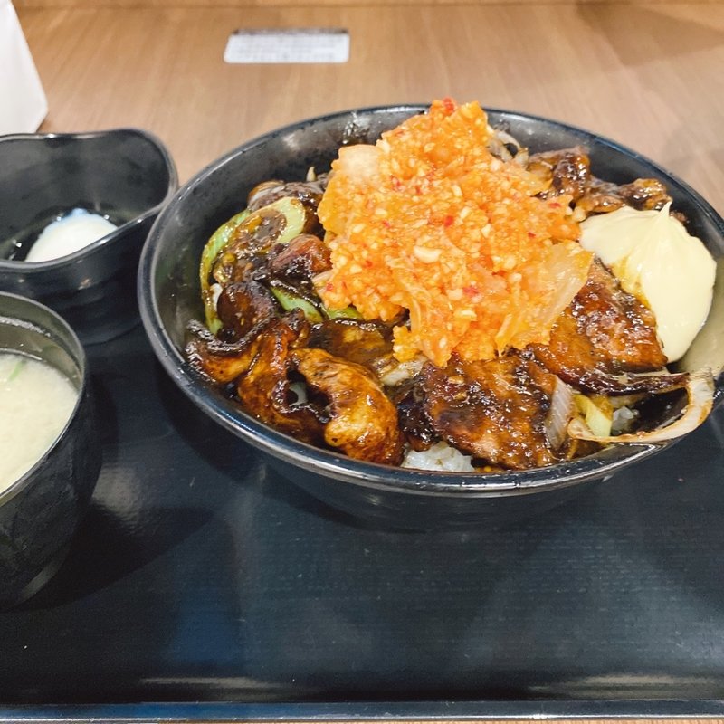 超すたみな濃厚豚焼肉丼(すたみな太郎 新札幌店)