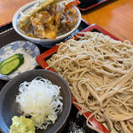 ミニ天丼とそばのセット