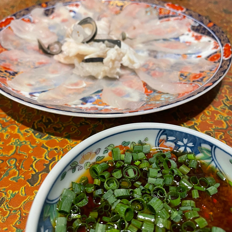 ふぐ刺し(きよみ )