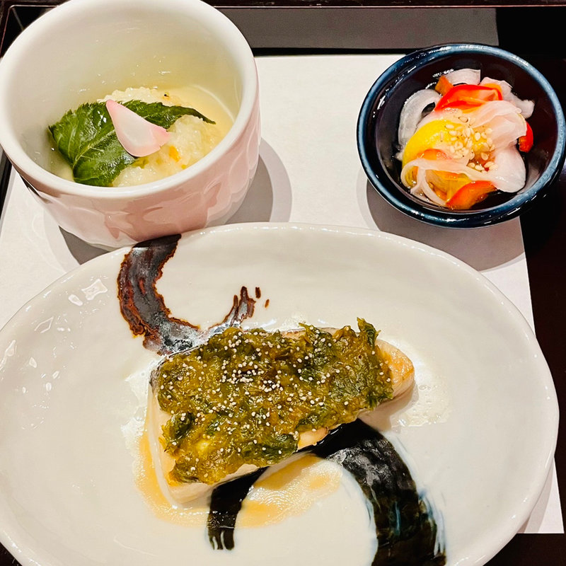 焼物　かんぱち蕗のとう味噌焼き(佳翠苑 皆美 （出雲・玉造温泉 佳翠苑 皆美）)