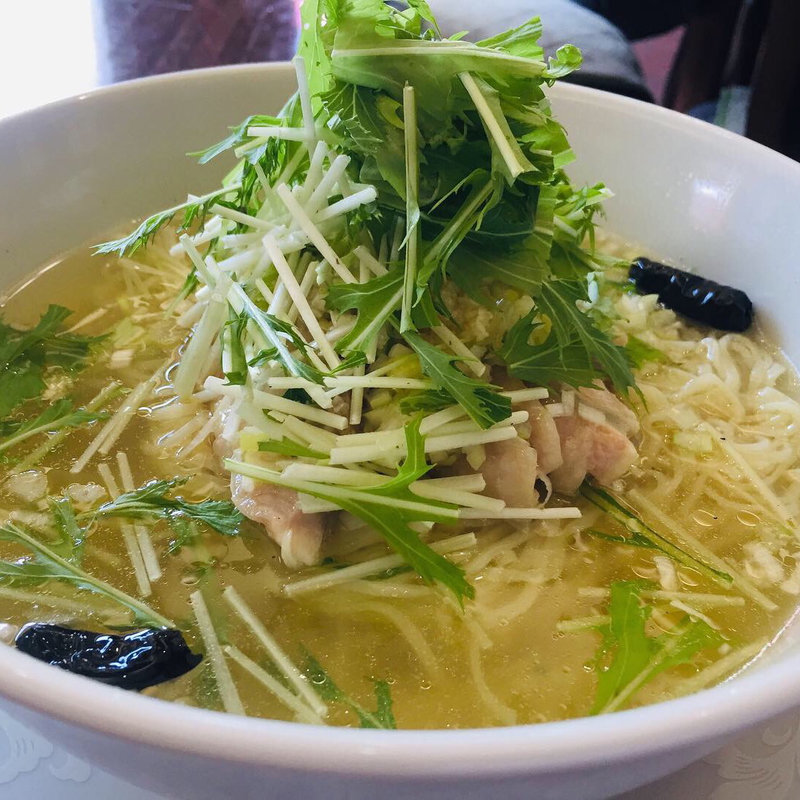 香油ラーメン 鳥(入舟飯店 )