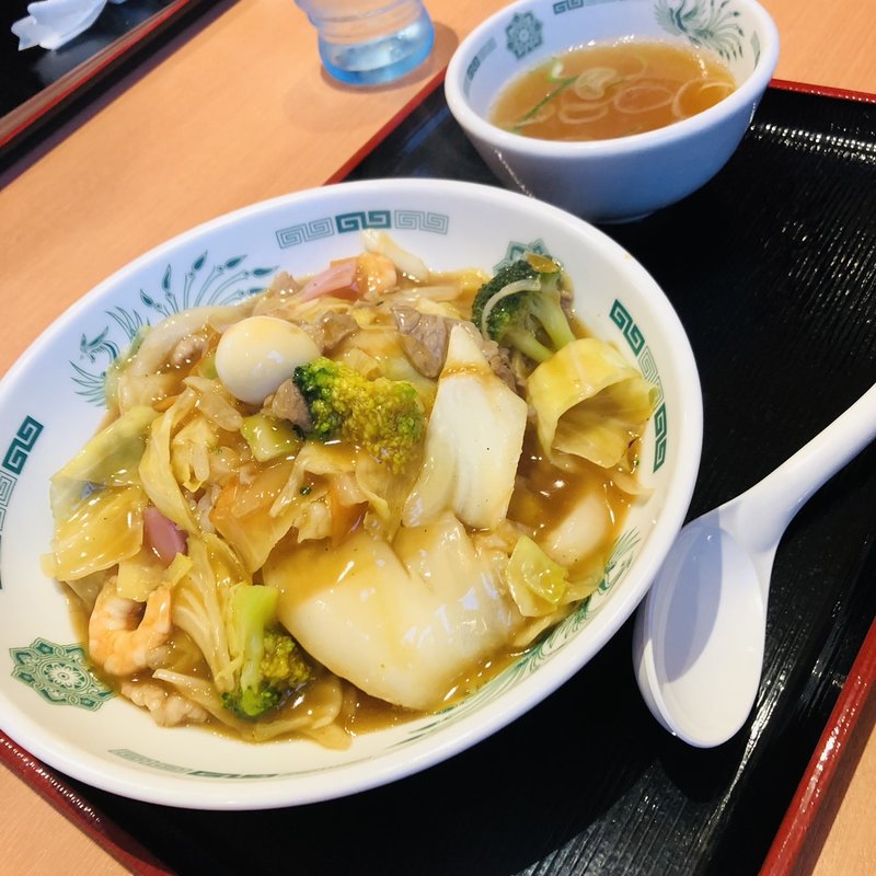 中華丼（並）(日高屋 小田原飯泉店)