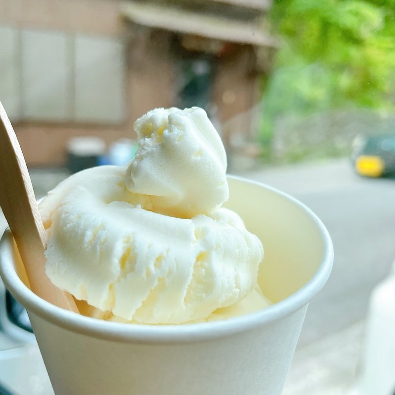 とうふミルクソフトクリーム(ちとせ屋 )