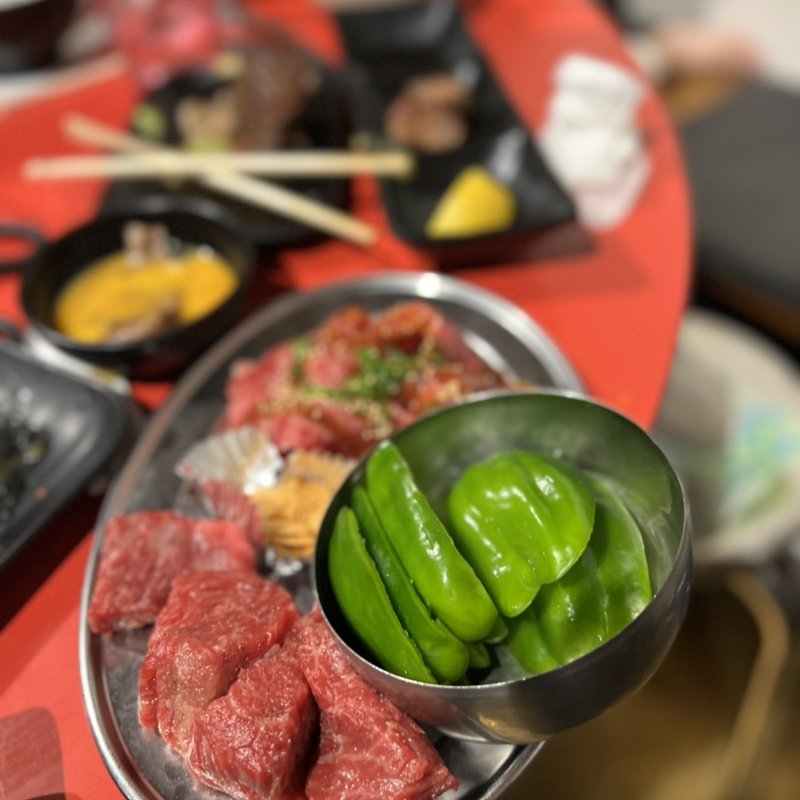 ツラミと生ピーマン(ヒロミヤ 3号店)