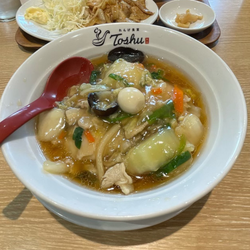 広東麺(れんげ食堂 Toshu いずみ野店)