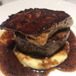 牛フィレ肉とフォワグラのロッシーニ黒トリュフのソース(俺のフレンチ・イタリアン AOYAMA )
