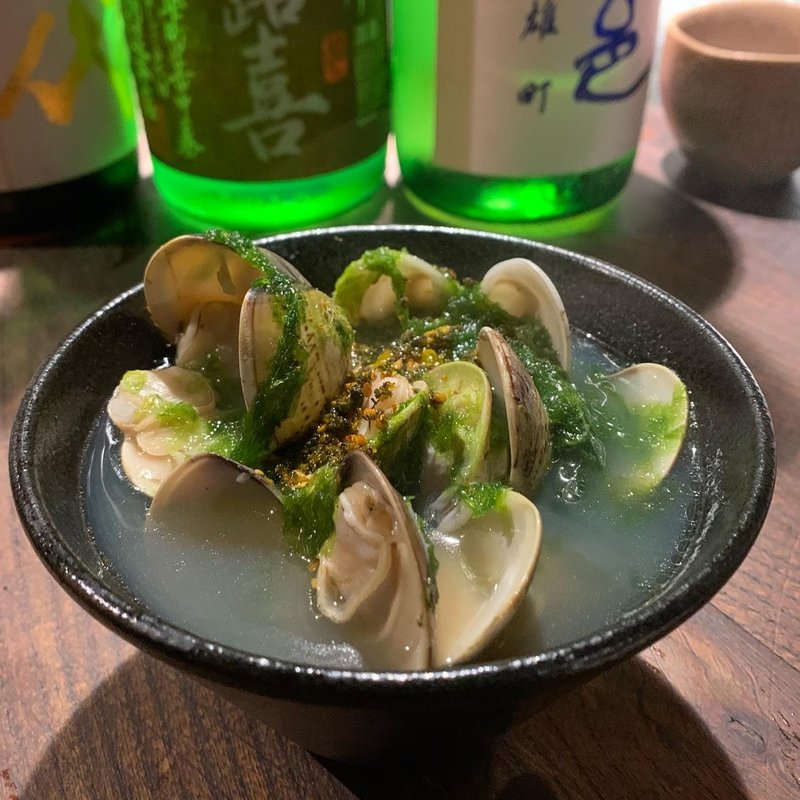 アサリと海苔のらーめん(かがやき)