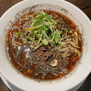 黒胡麻担担麺(四川担担麺 阿吽 湯島 （シセンタンタンメン アウン ユシマ）)