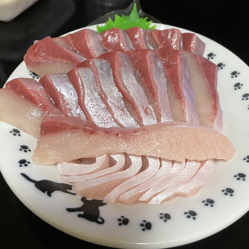 ぶり刺身(自宅)