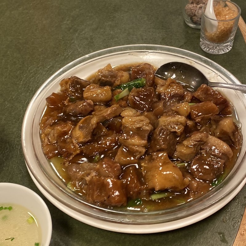 牛バラ肉の角煮込み(牡丹園)