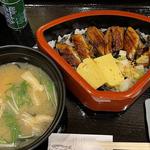 うな玉丼定食