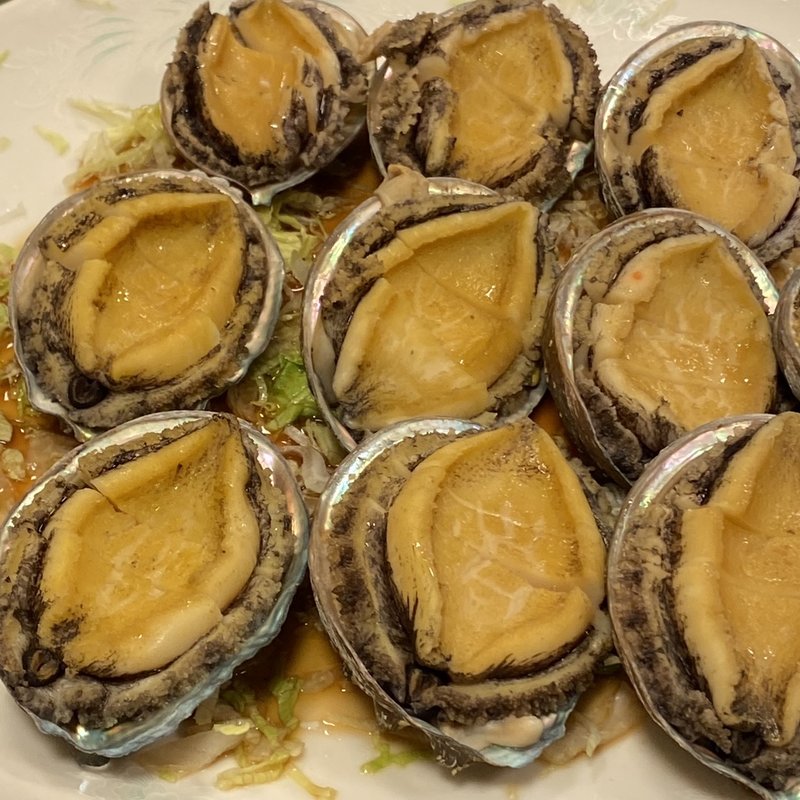 アワビの醤油煮(牡丹園)