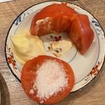 冷やしトマト(焼肉 肉どうし 福島2号店)