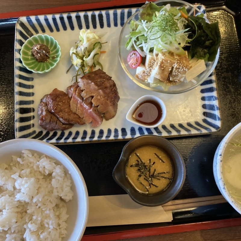 レディース定食(牛たん焼き　仙台辺見　西春店)