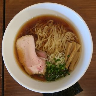 太麺しょうゆ(太麺S.S.E)(ラーメンハウス　ブレーンバスター)