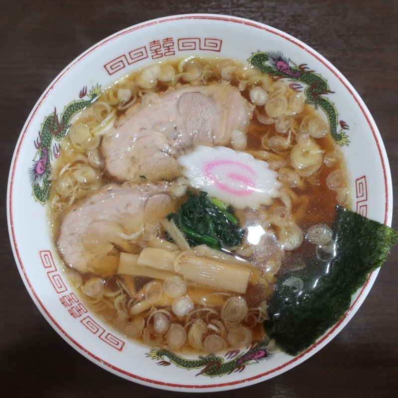 ラーメン(手打ち白河ラーメンさくら)