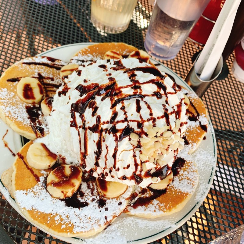 バナナホイップパンケーキ(Eggs 'n Things 原宿店)