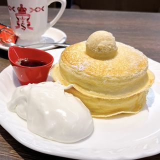 自家製カソナードバターのパンケーキ(さかい珈琲 本店 )