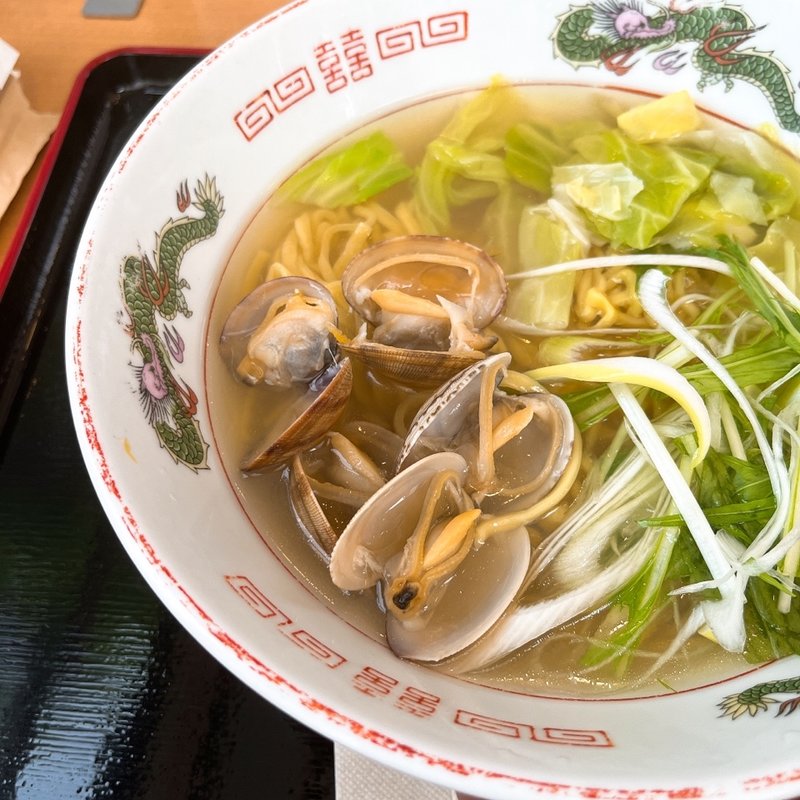 あさり塩ラーメン(レストラン 高坂SA 下り)