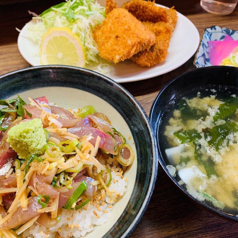 あじたたき丼(さすけ食堂 )