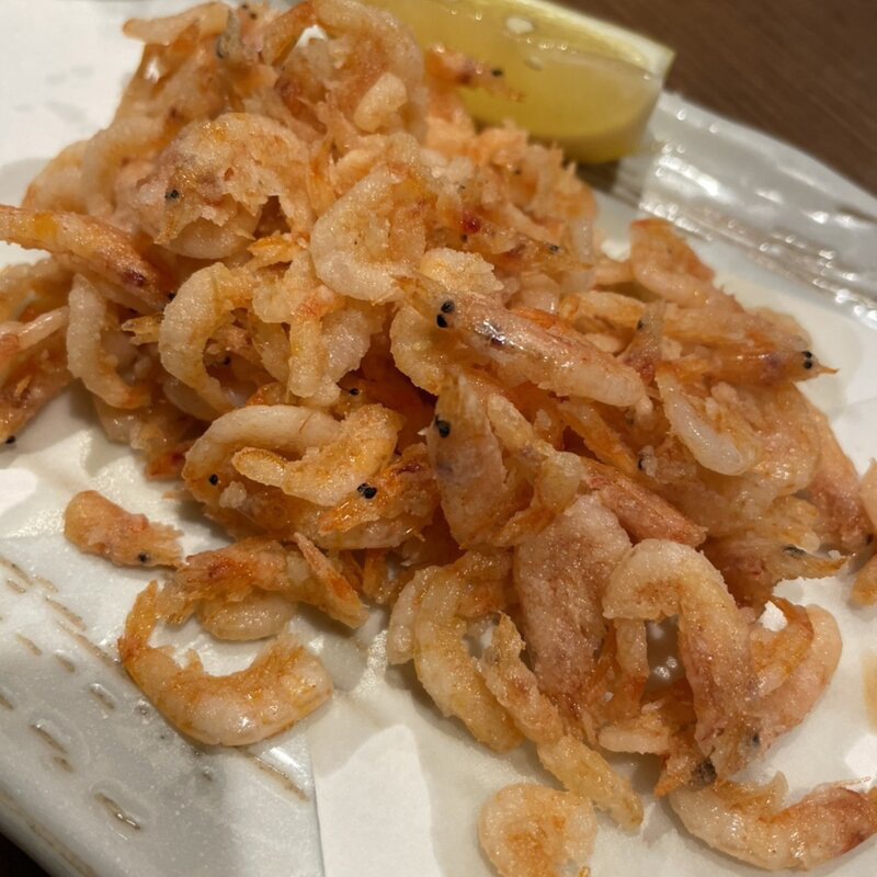 桜海老唐揚げ(酒席まつした)