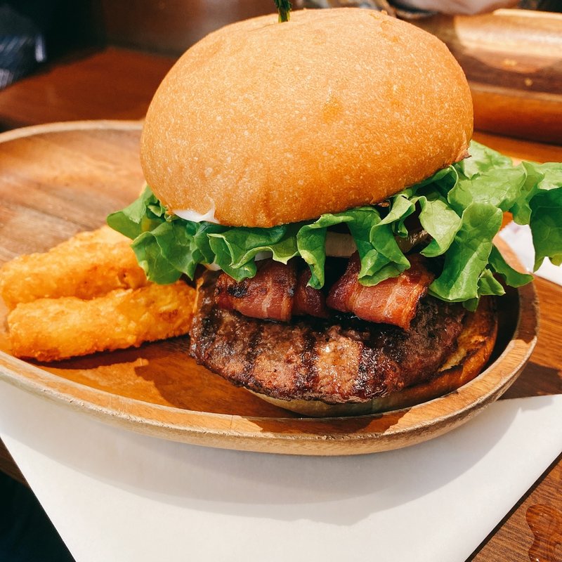 Bacon Burger(1/2LB)(クアアイナ 神田駿河台店 （KUA ’AINA）)