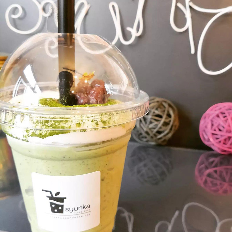 宇治抹茶シェイク(氷屋cafe 旬果)