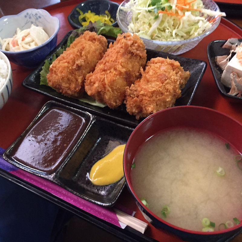 チーズカツ (チーズ入りトンカツ定食)(とん亭 益田店 )