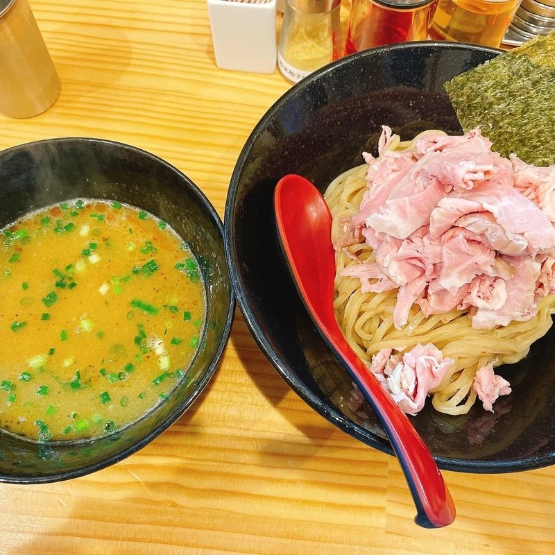 チャーシュー純鶏つけsoba(煌)