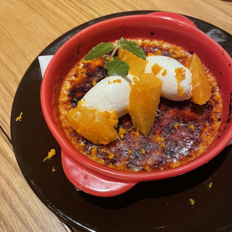 清美オレンジのカタラーナ(La Pesquera MARISQUERIA)