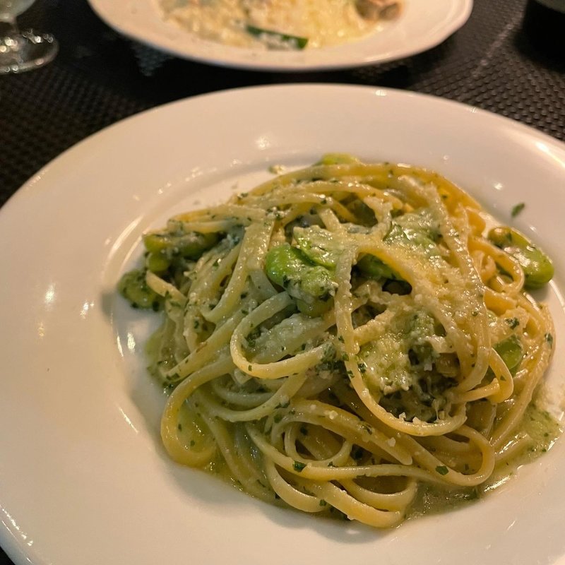 空豆のジェノベーゼ(GRIP)