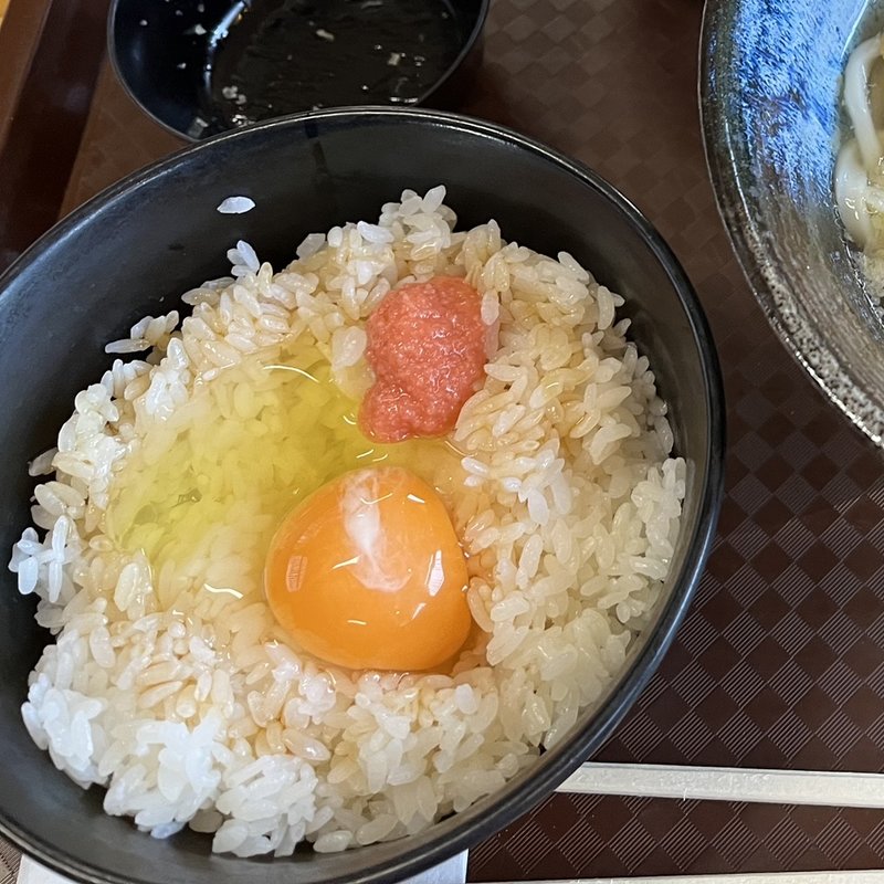 明太玉子丼(うどん研究所 麺喰道)