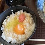 明太玉子丼(うどん研究所 麺喰道)