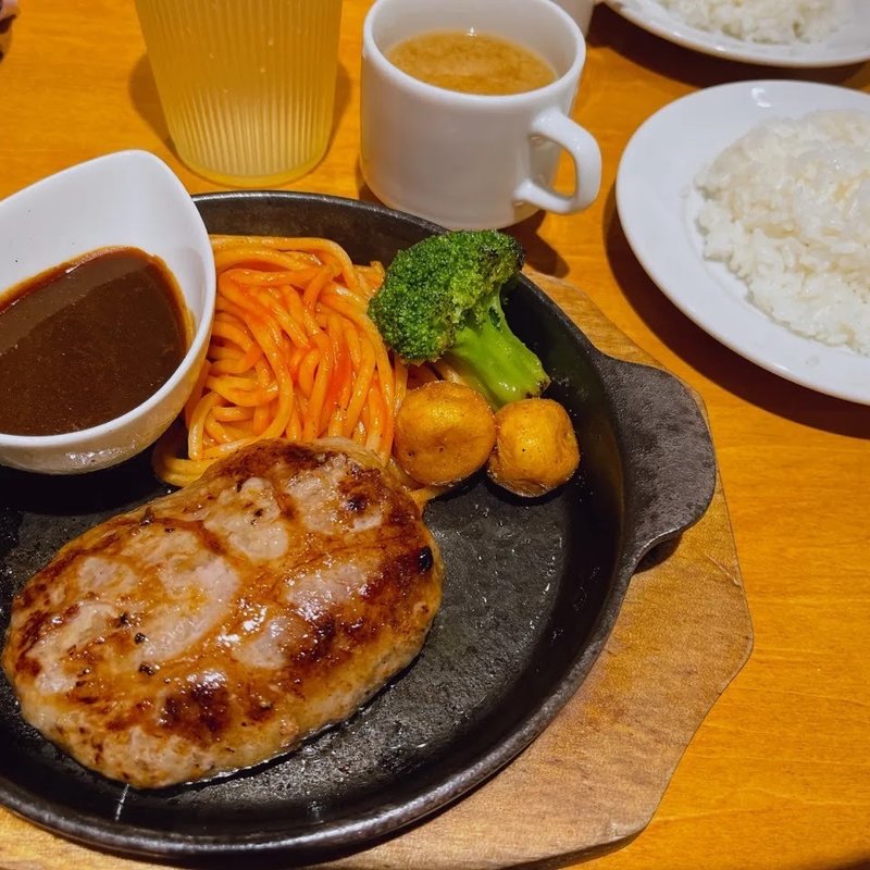 肉巻きハンバーグ(ハマバーグ ヨドバシ横浜店)