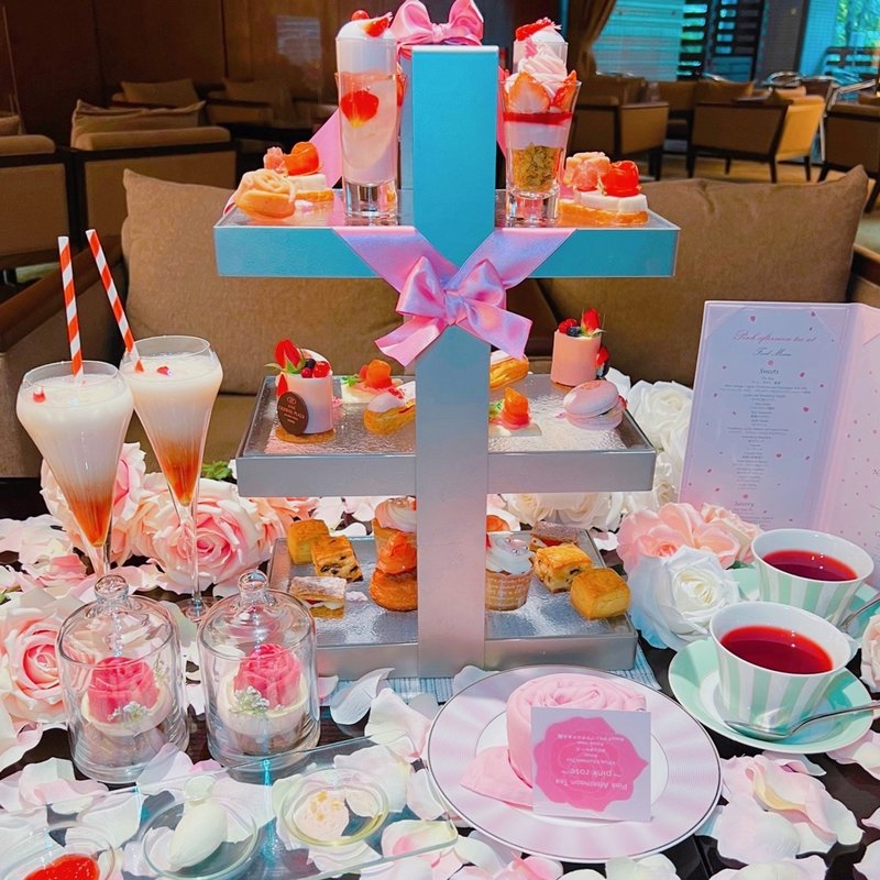 Rose Pink Afternoon Tea (ANAクラウンプラザホテル大阪)